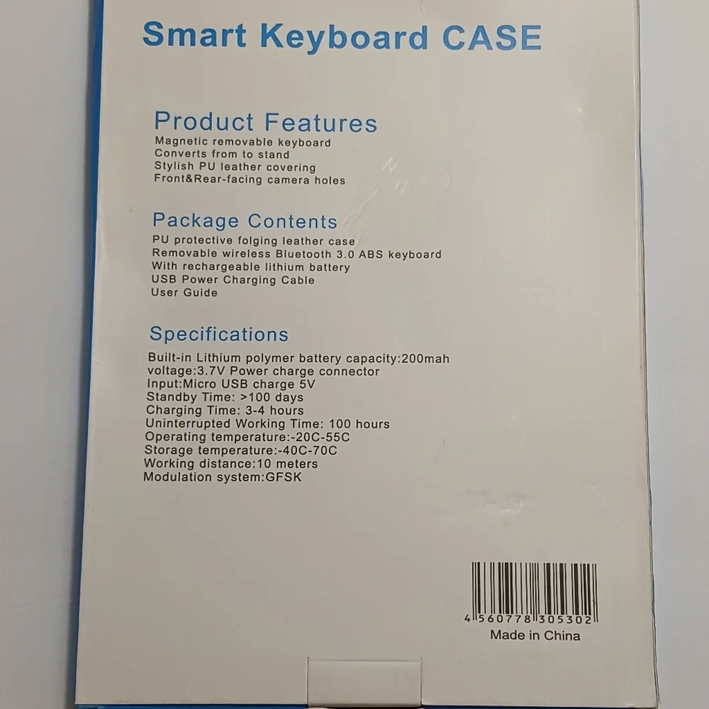Smart Wireless Keyboard Case for Samsung Galaxy A 8.4